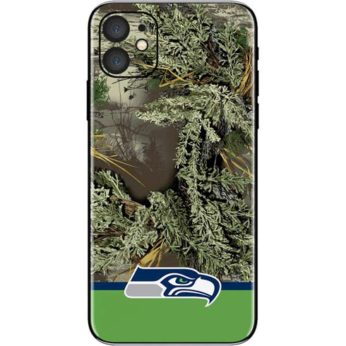 NFL Realtree Camo Seattle Seahawks iPhone 11 Skin